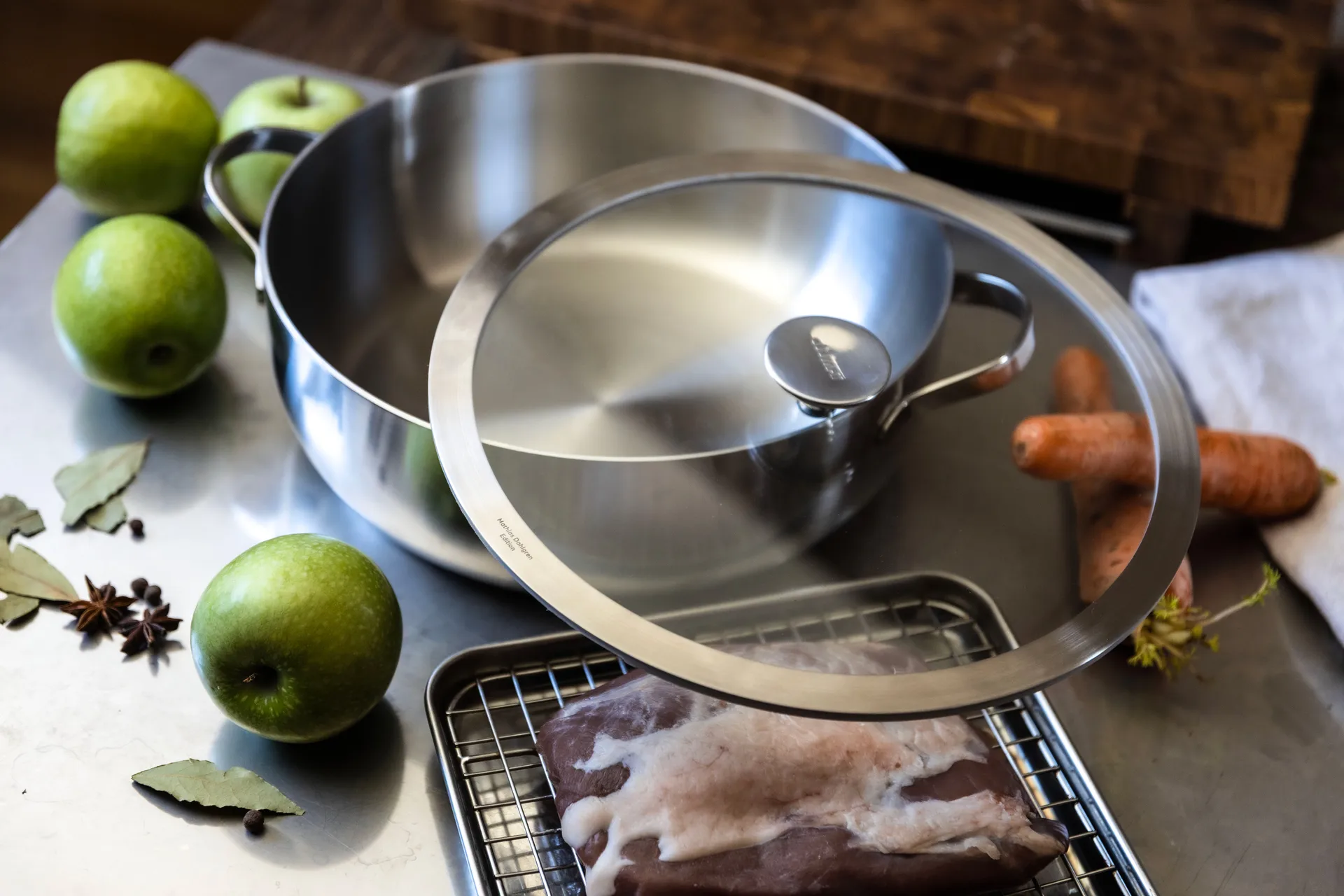 Culimat Servierpfanne, Edelstahl, Ø30 cm Culimat