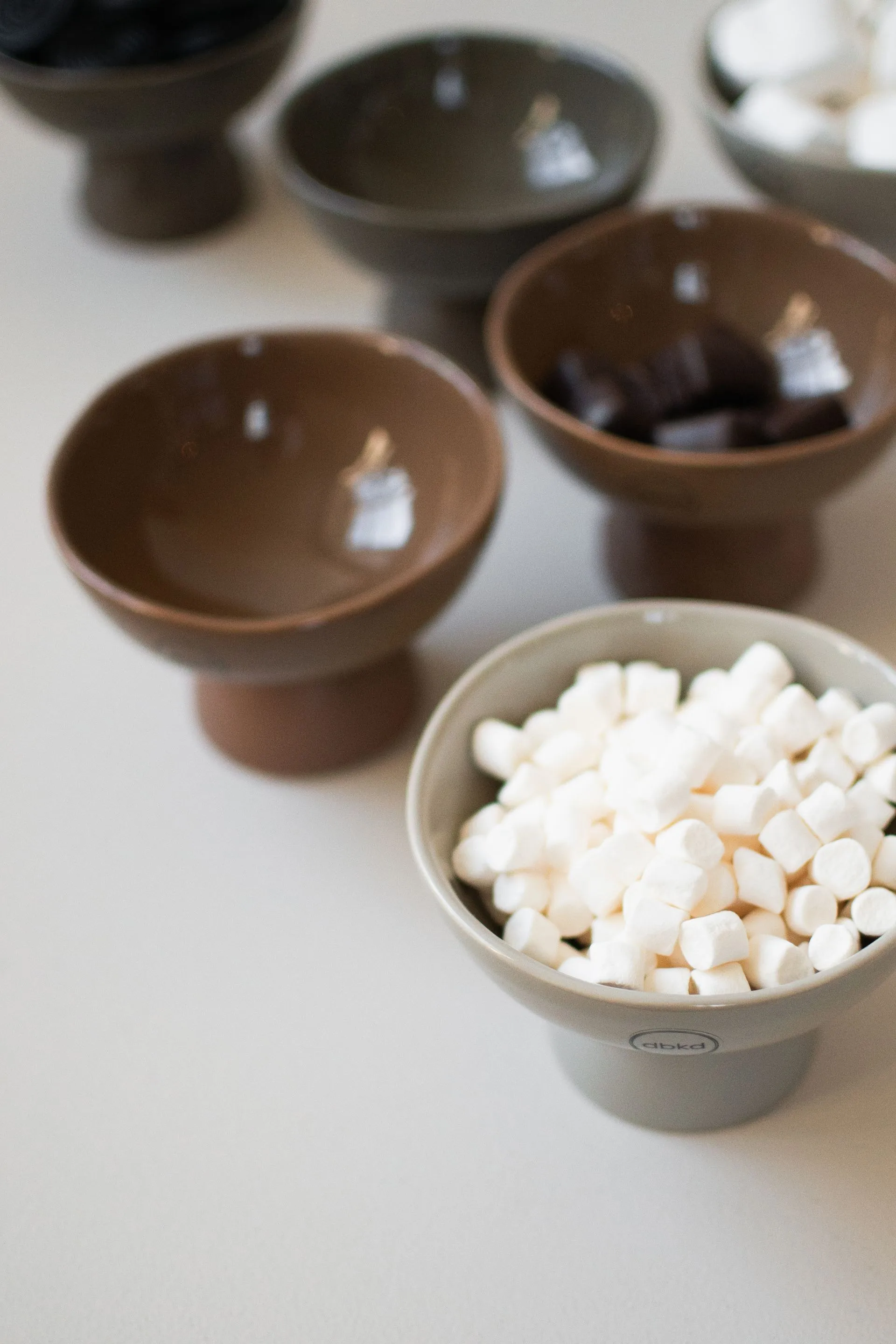 Base Dome Schale S Ø12 cm, Nougat DBKD