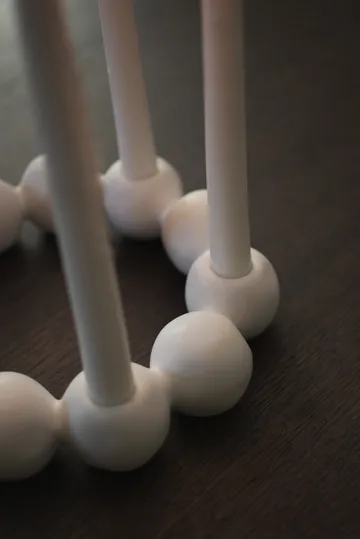 Bright Kerzenhalter Ø27 cm - White - DBKD