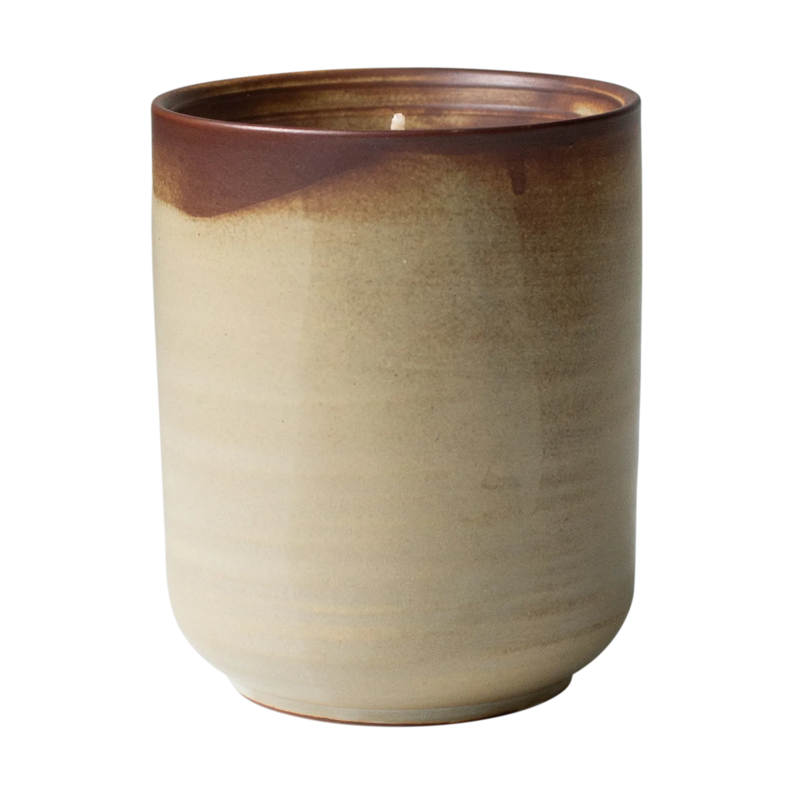 Burn Duftkerze 60 h, Creme-brown DBKD