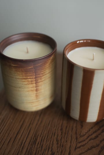 Burn Duftkerze 60 h - Creme-brown - DBKD