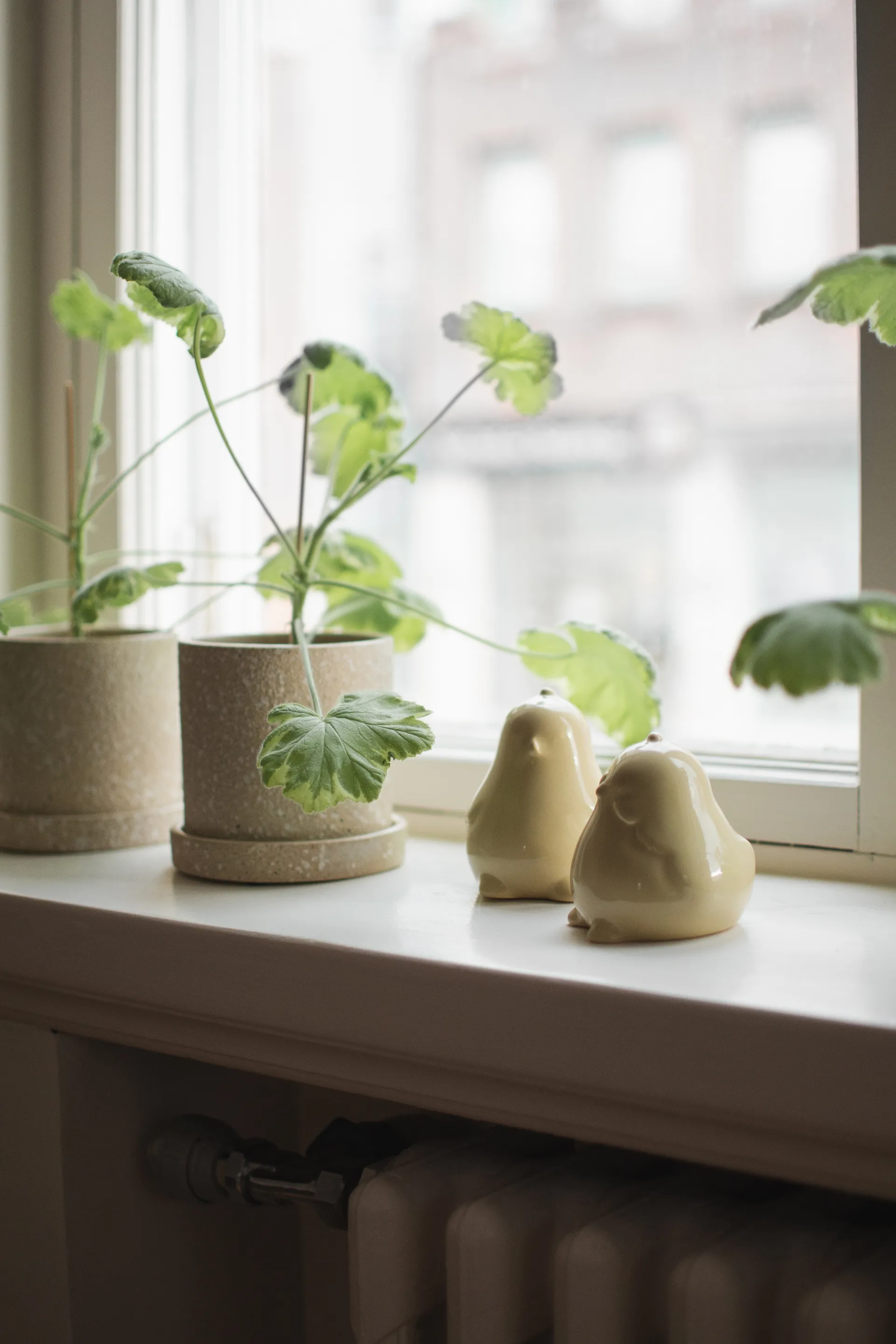 Chubby chicken Osterdekoration 2-teilig, Shiny yellow DBKD