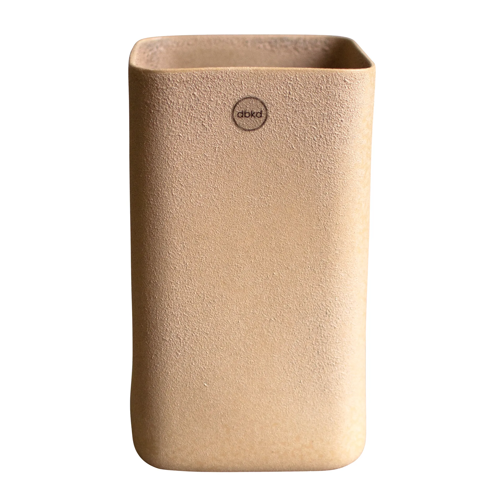 Cube Blumentopf large Ø13cm, Sand DBKD