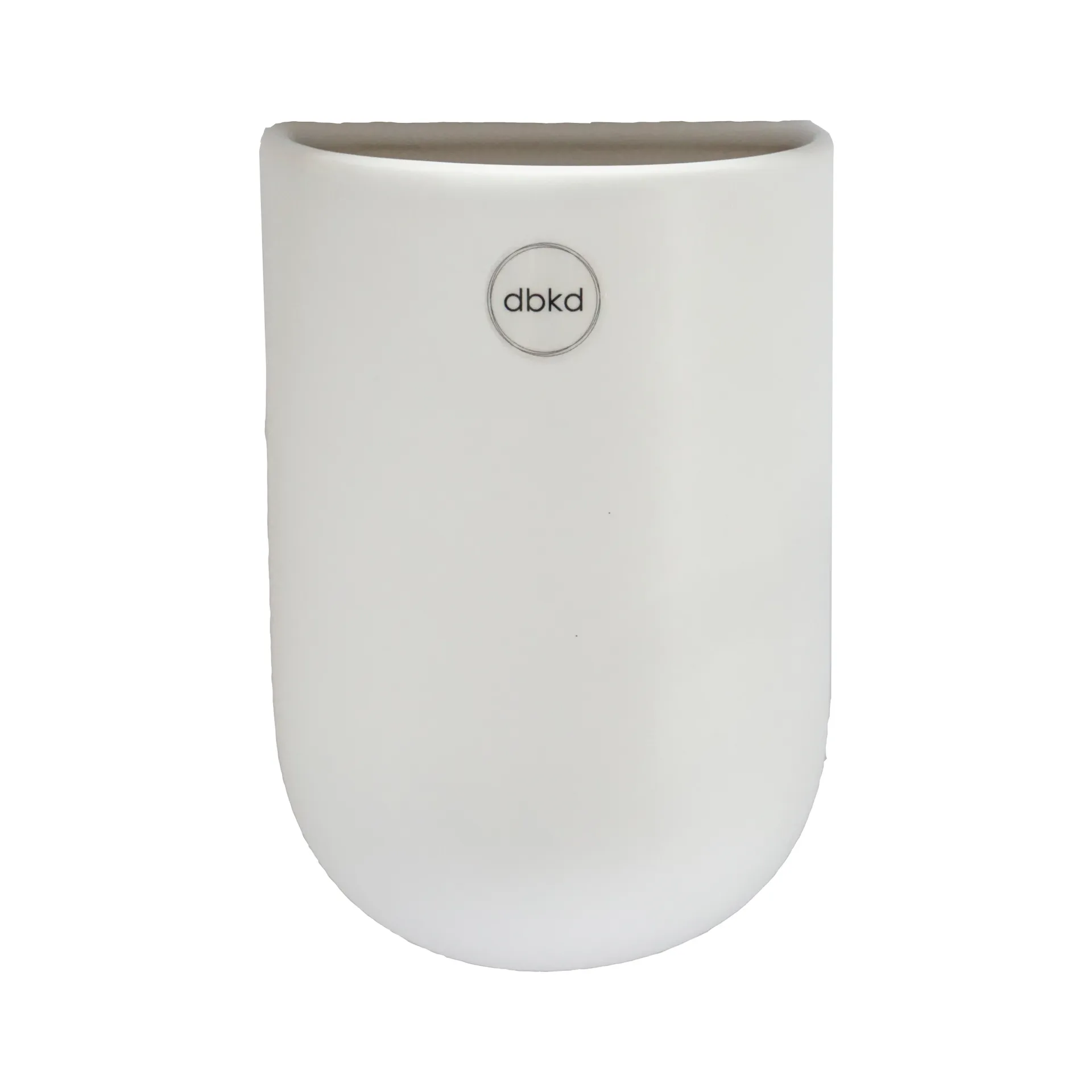 Cut Blumentopf wandmontiert weiß, Mittel DBKD
