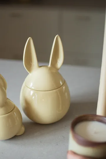 DBKD Eating rabbit Schale groß - Shiny yellow - DBKD