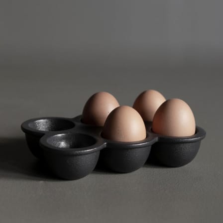 Egg Tray Eierbecher, Cast iron DBKD