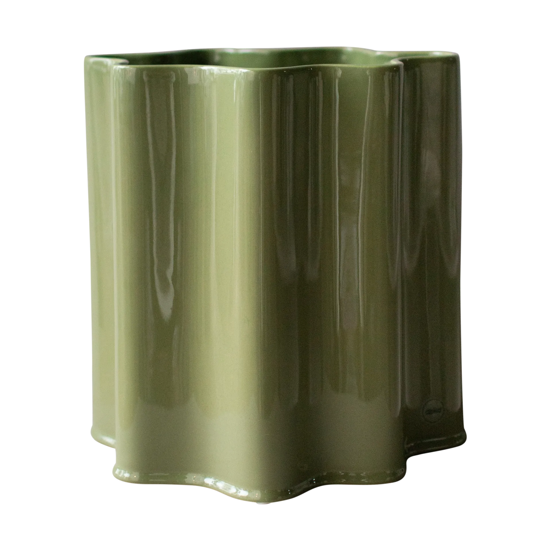 Filter Blumentopf, Shiny green, Ø25 cm DBKD
