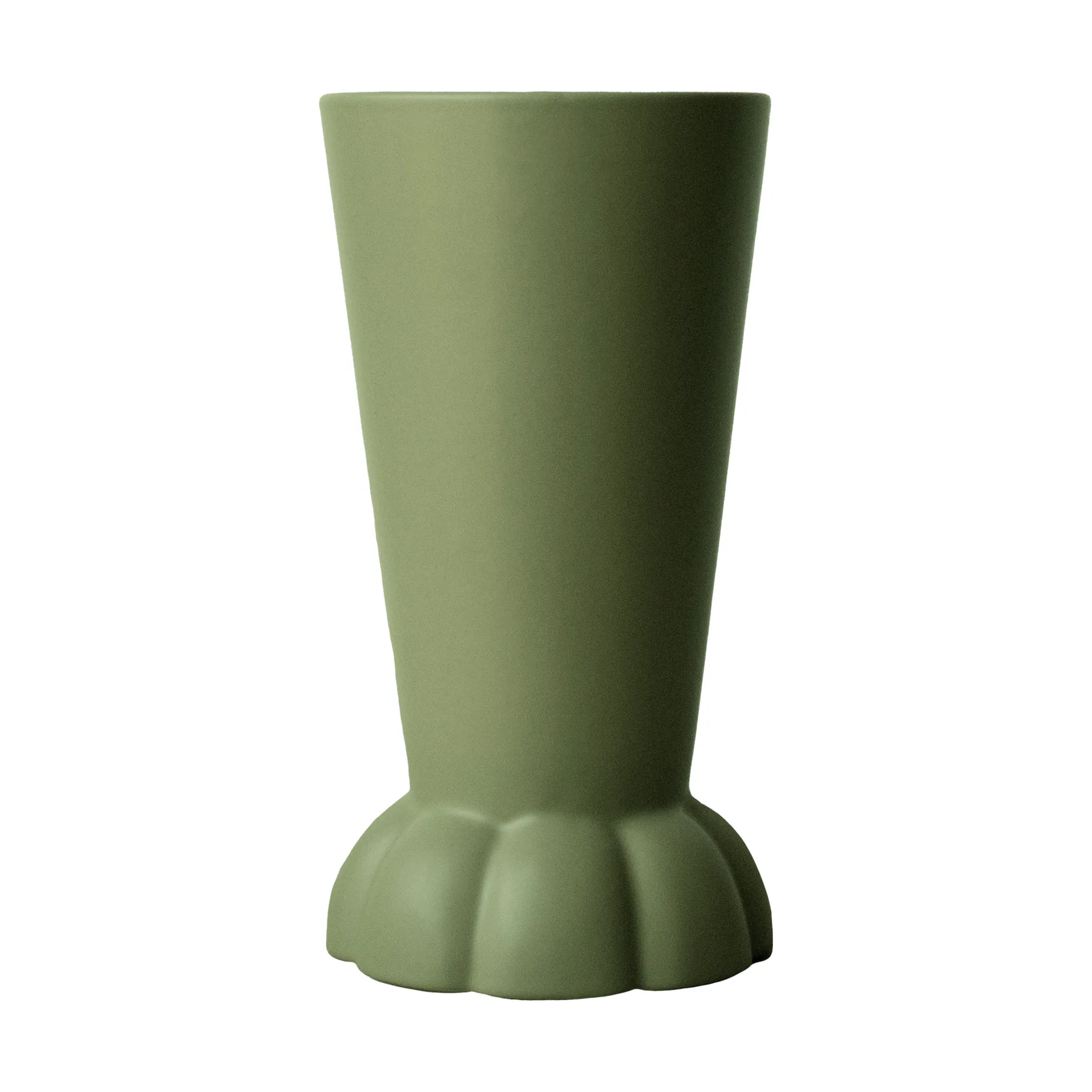 Flora Vase 22 cm, Green DBKD