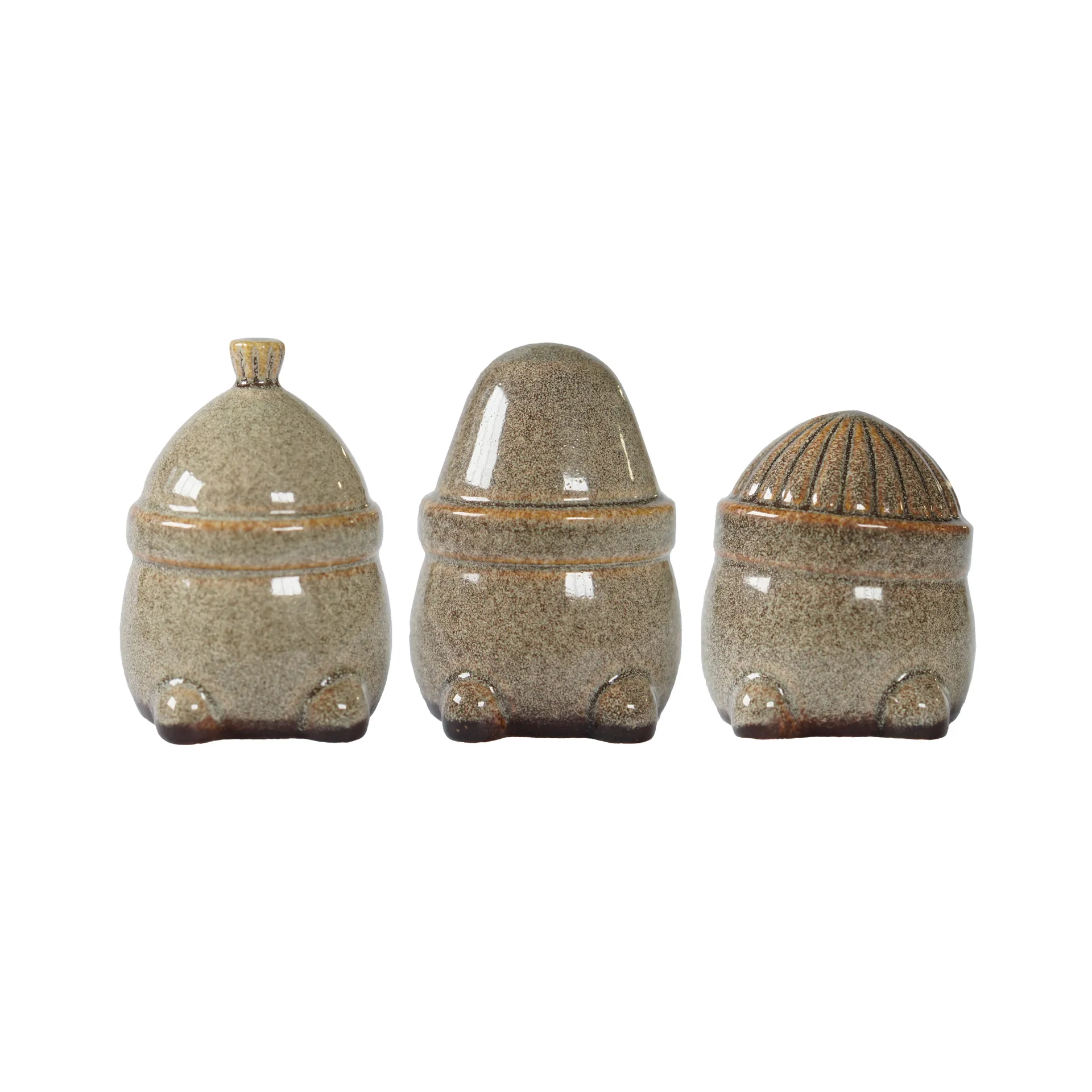 Hipster Triplets Weihnachtsdekoration 3er Pack, Multi DBKD