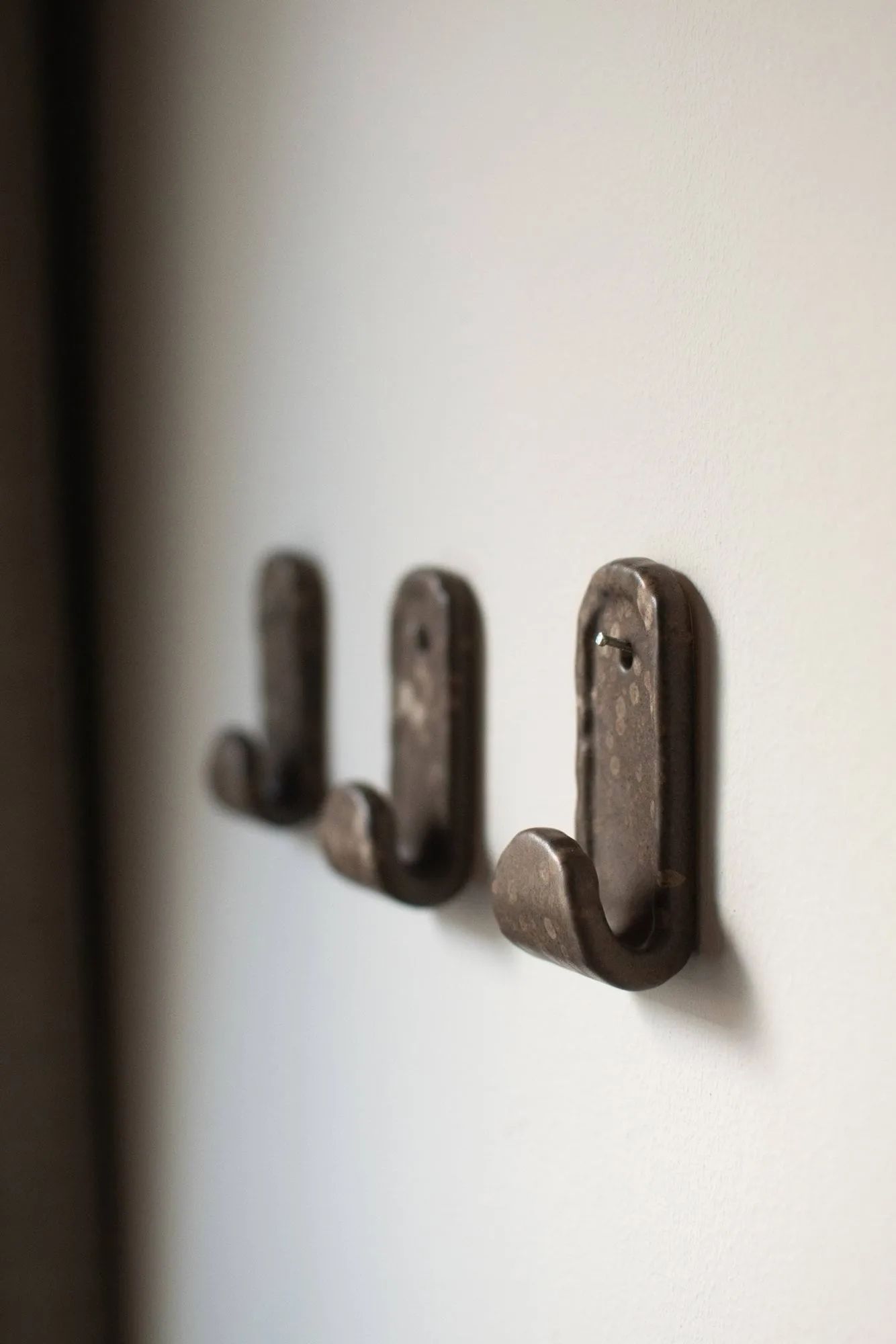 Hook Haken 3er-Pack, Brown dot DBKD