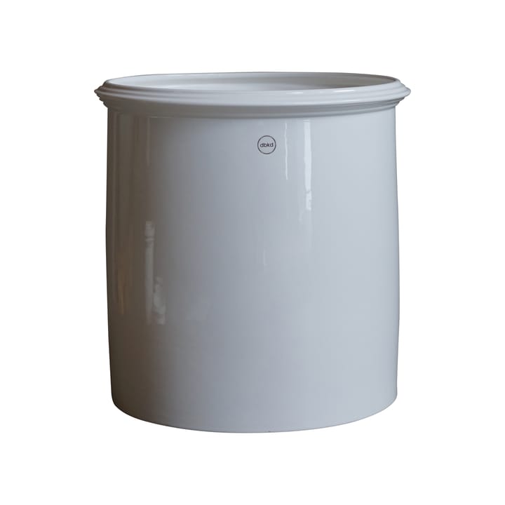 Kruset Blumentopf glänzend weiß, Xl ø34 cm DBKD