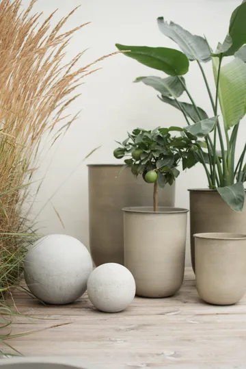 Out Blumentopf 4 Teile - Beige - DBKD