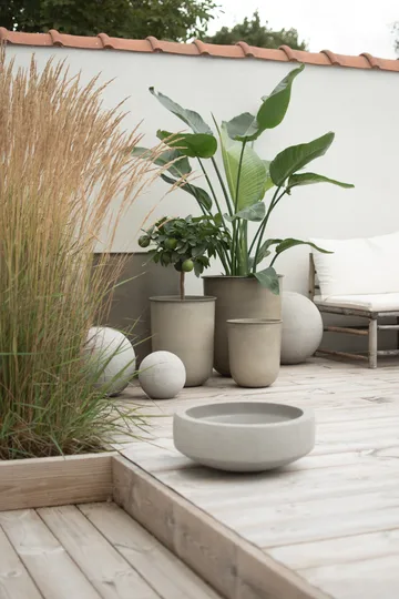 Out Blumentopf 4 Teile - Beige - DBKD