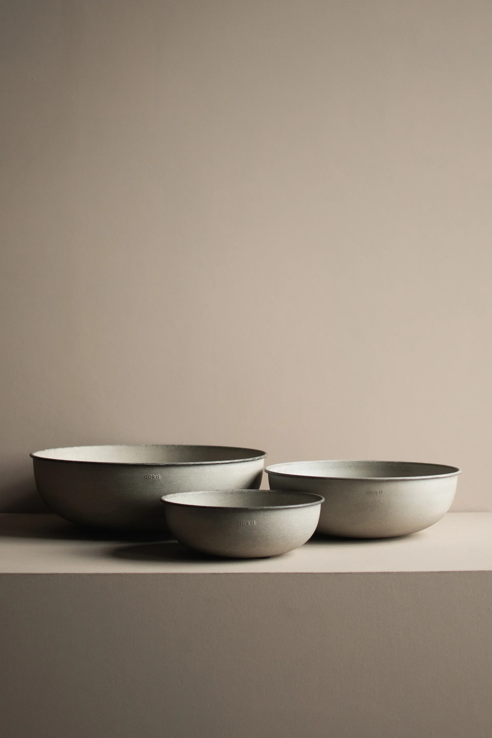 Out bowl 3 Teile, Beige DBKD