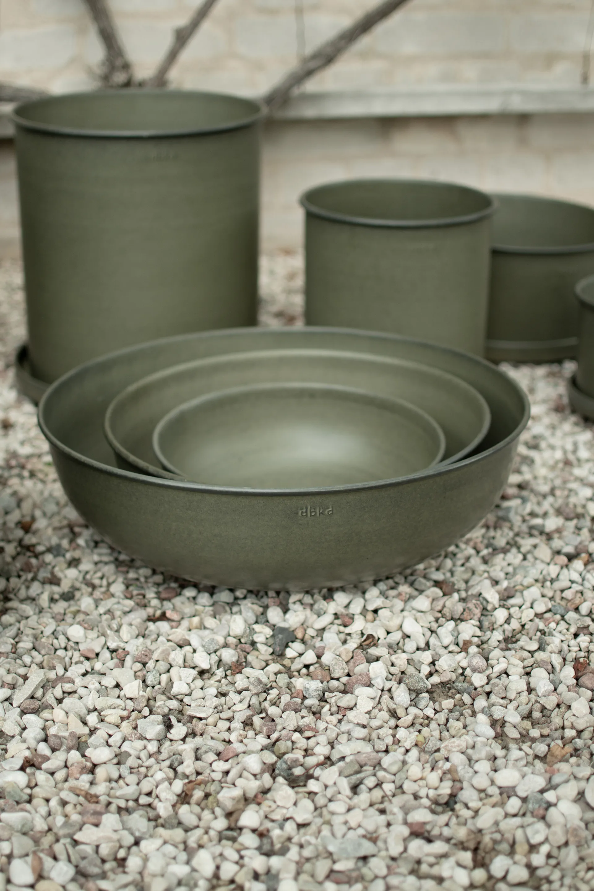 Out bowl 3 Teile, Green DBKD