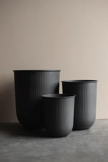 Out stripe Blumentopf 3er Pack - Black - DBKD