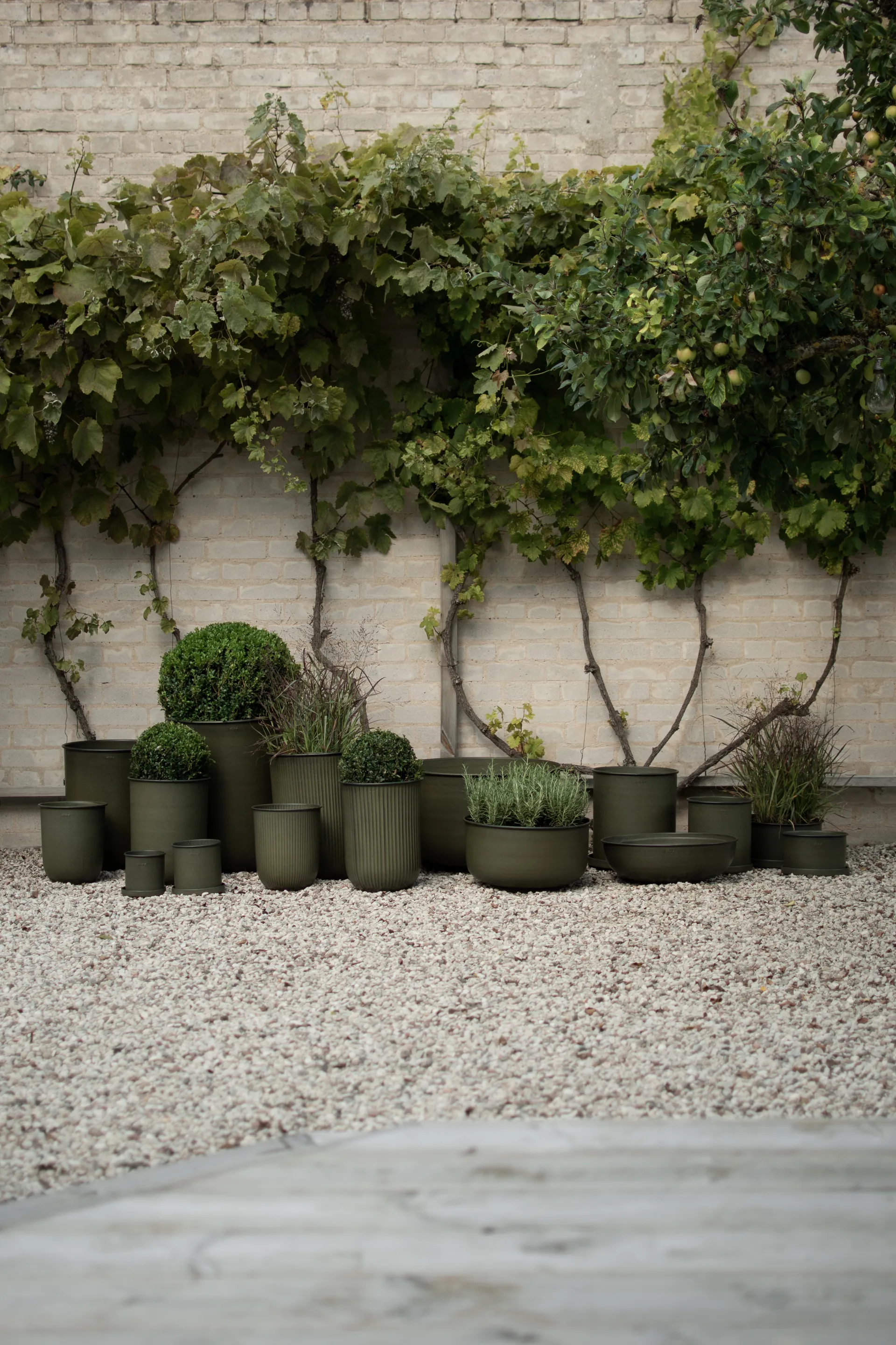 Out wide Blumentopf 2-teilig, Green DBKD