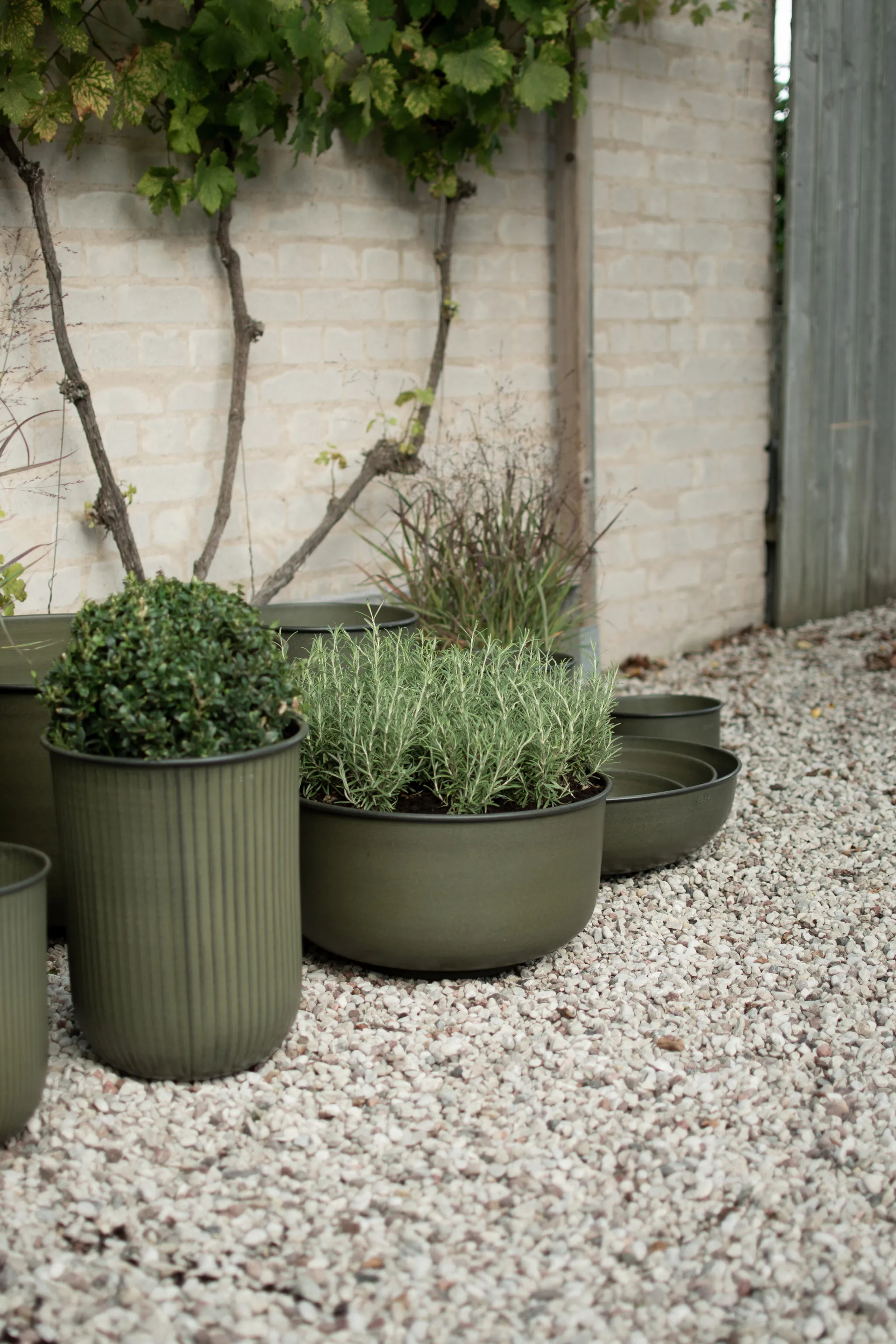 Out wide Blumentopf 2-teilig, Green DBKD