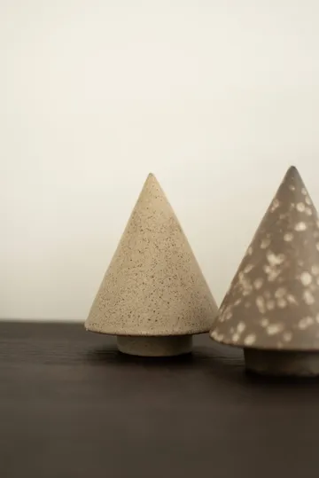 Peak Baum Dekorationsdetail - Beige, Ø9 cm - DBKD