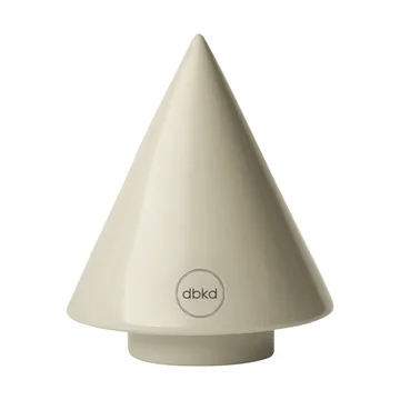 Peak Baum Dekorationsdetail - Shiny creme, Ø9 cm - DBKD