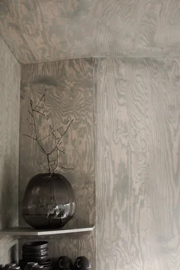 Pebble Vase - Braun, groß Ø28 cm - DBKD