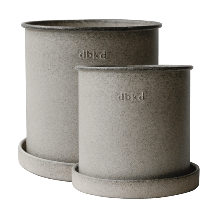 Plant pot Blumentopf small 2er Pack, Beige DBKD