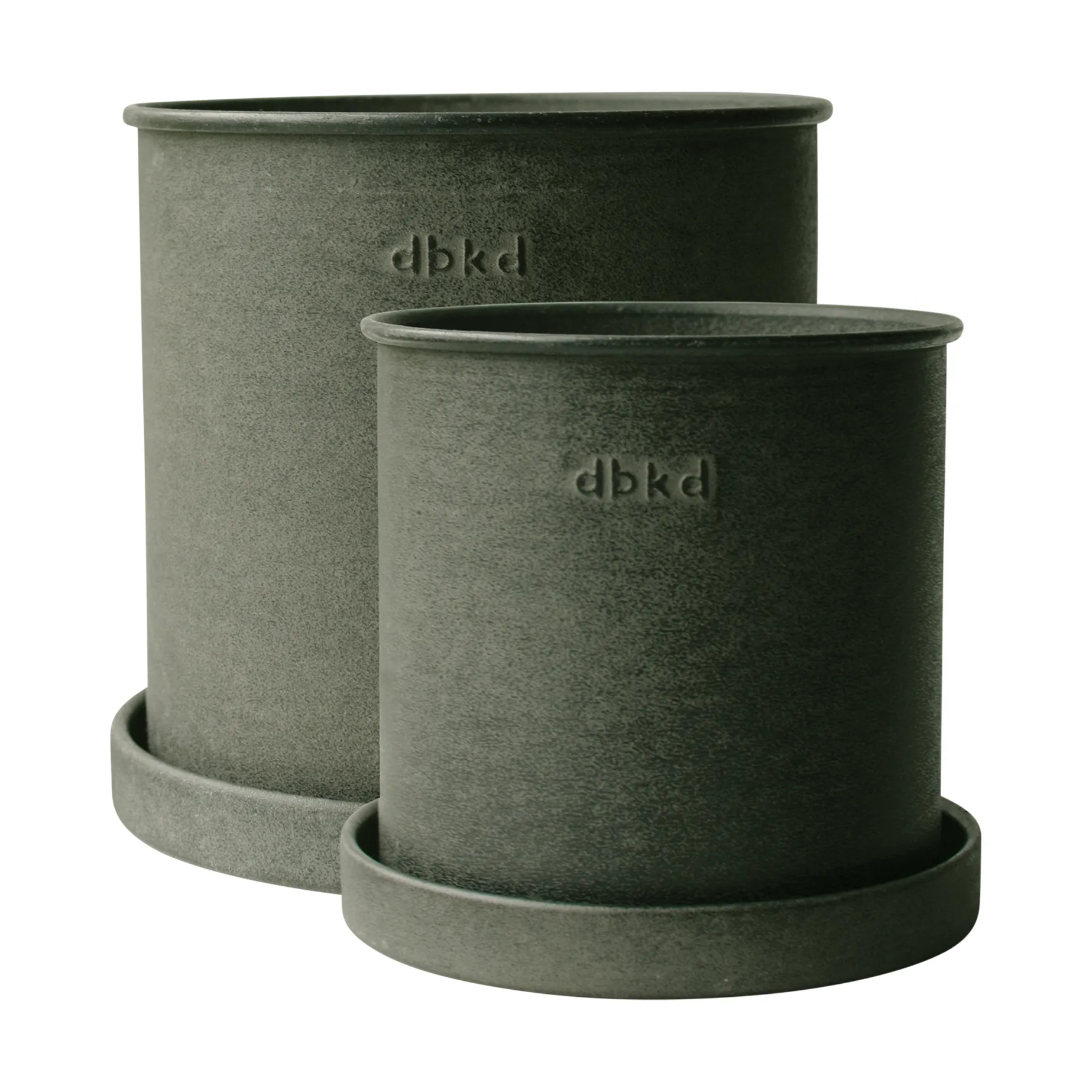 Plant pot Blumentopf small 2er Pack, Green DBKD