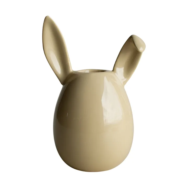 Rabbit Kerzenständer 13 cm - Shiny yellow - DBKD
