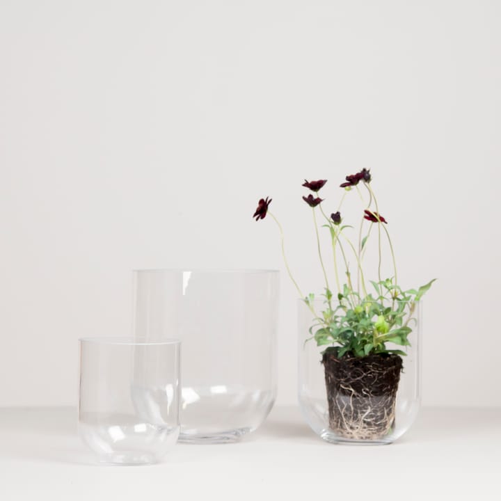 Simple Glasvase medium, Clear DBKD