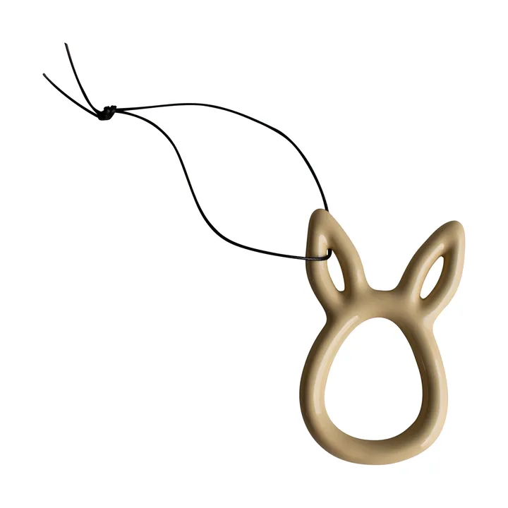 Sprinkle rabbit Osteranhänger 8 cm - Shiny yellow - DBKD