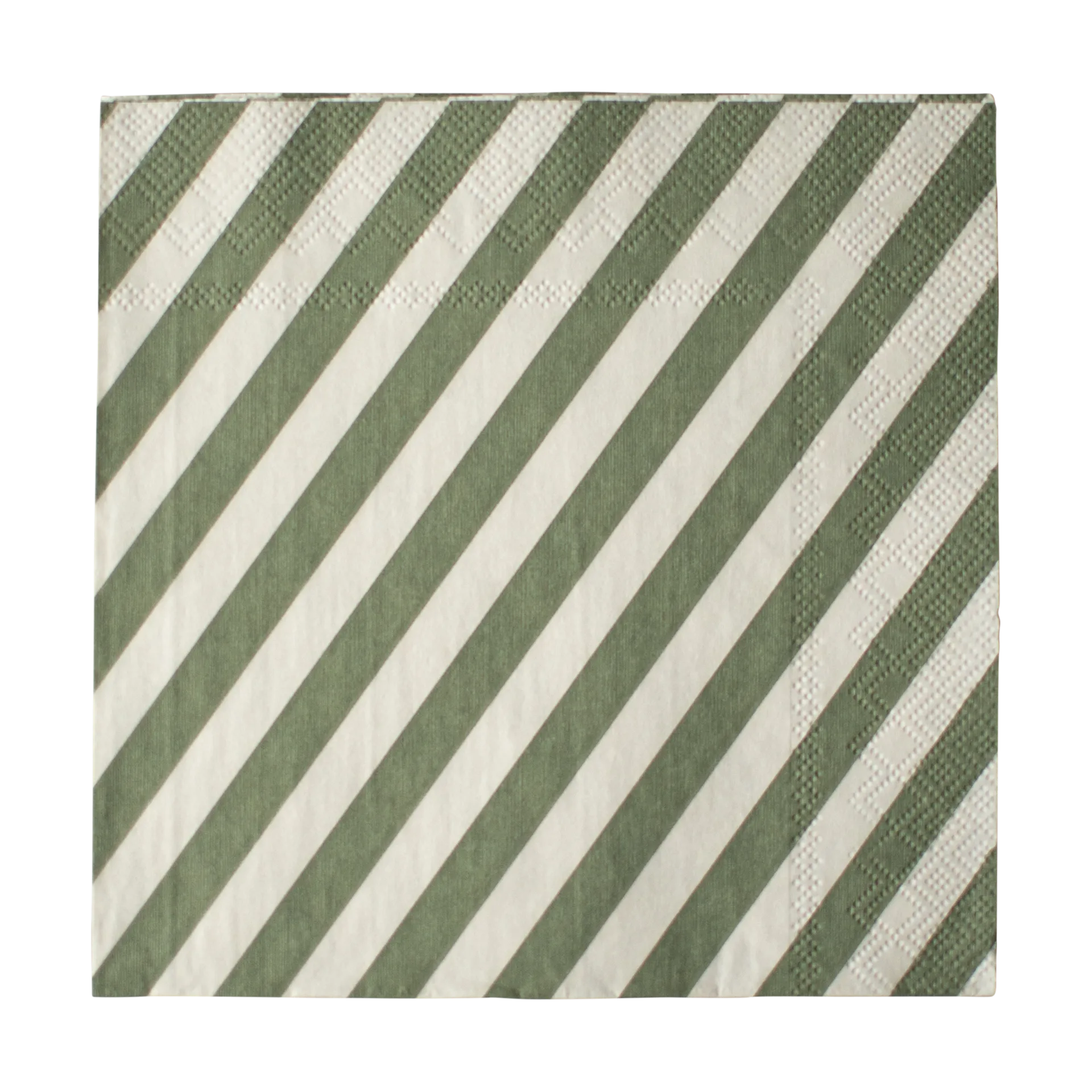 Stripe Papierserviette 33x33 cm 20er Pack, Green DBKD