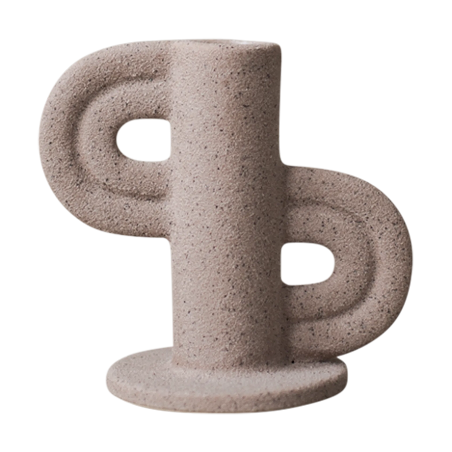 Swirl Slide Kerzenhalter, Nude DBKD
