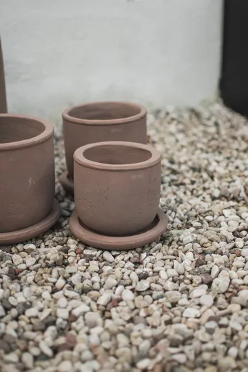 Terra Blumentopf - Brown, Ø14x14 cm - DBKD