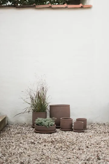 Terra Blumentopf - Brown, Ø14x14 cm - DBKD