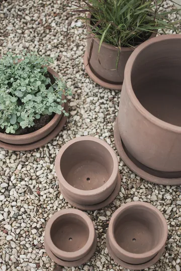 Terra Blumentopf - Brown, Ø16x16 cm - DBKD