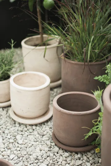 Terra Blumentopf - Brown, Ø18x18 cm - DBKD