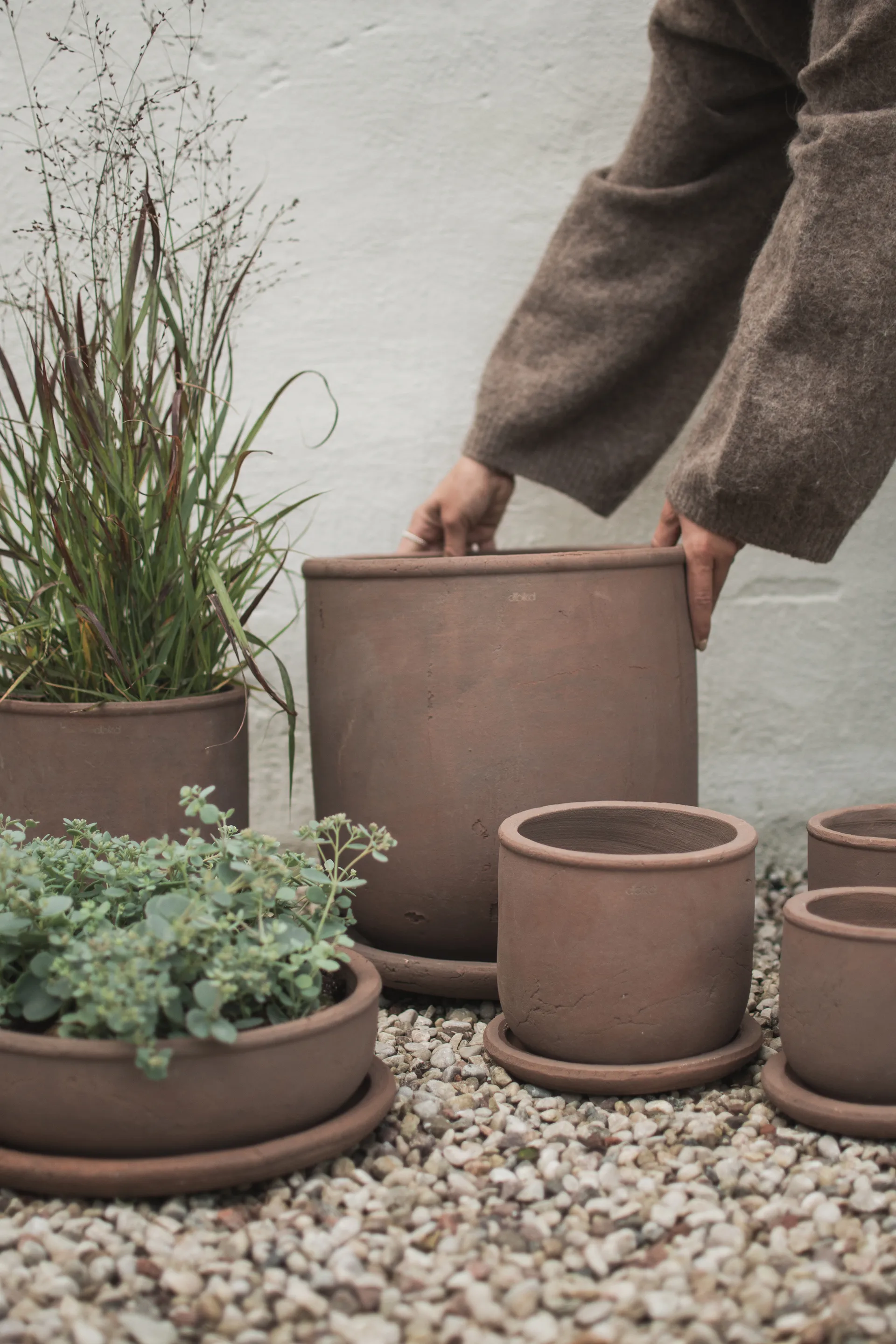 Terra Blumentopf, Brown, Ø18x18 cm DBKD