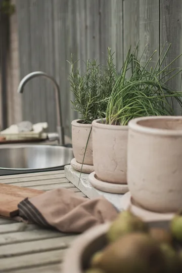 Terra Blumentopf - Sand, Ø14x14 cm - DBKD