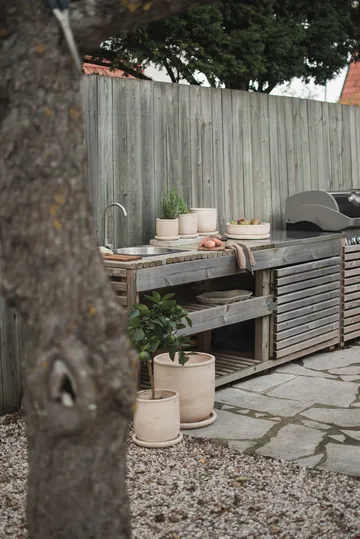 Terra Blumentopf - Sand, Ø23x26 cm - DBKD