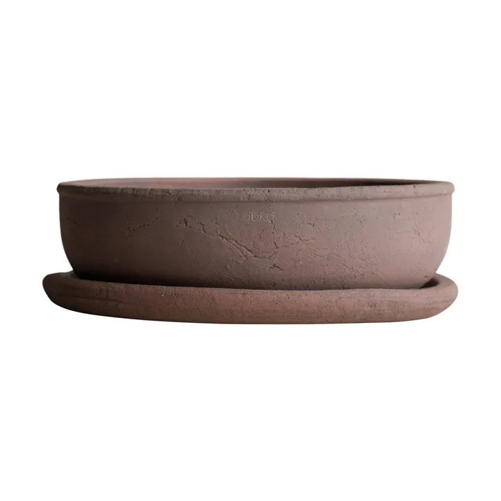 Terra bowl Blumentopf - Brown, Ø30x10,5 cm - DBKD
