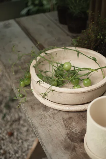 Terra bowl Blumentopf - Sand, Ø30x10,5 cm - DBKD