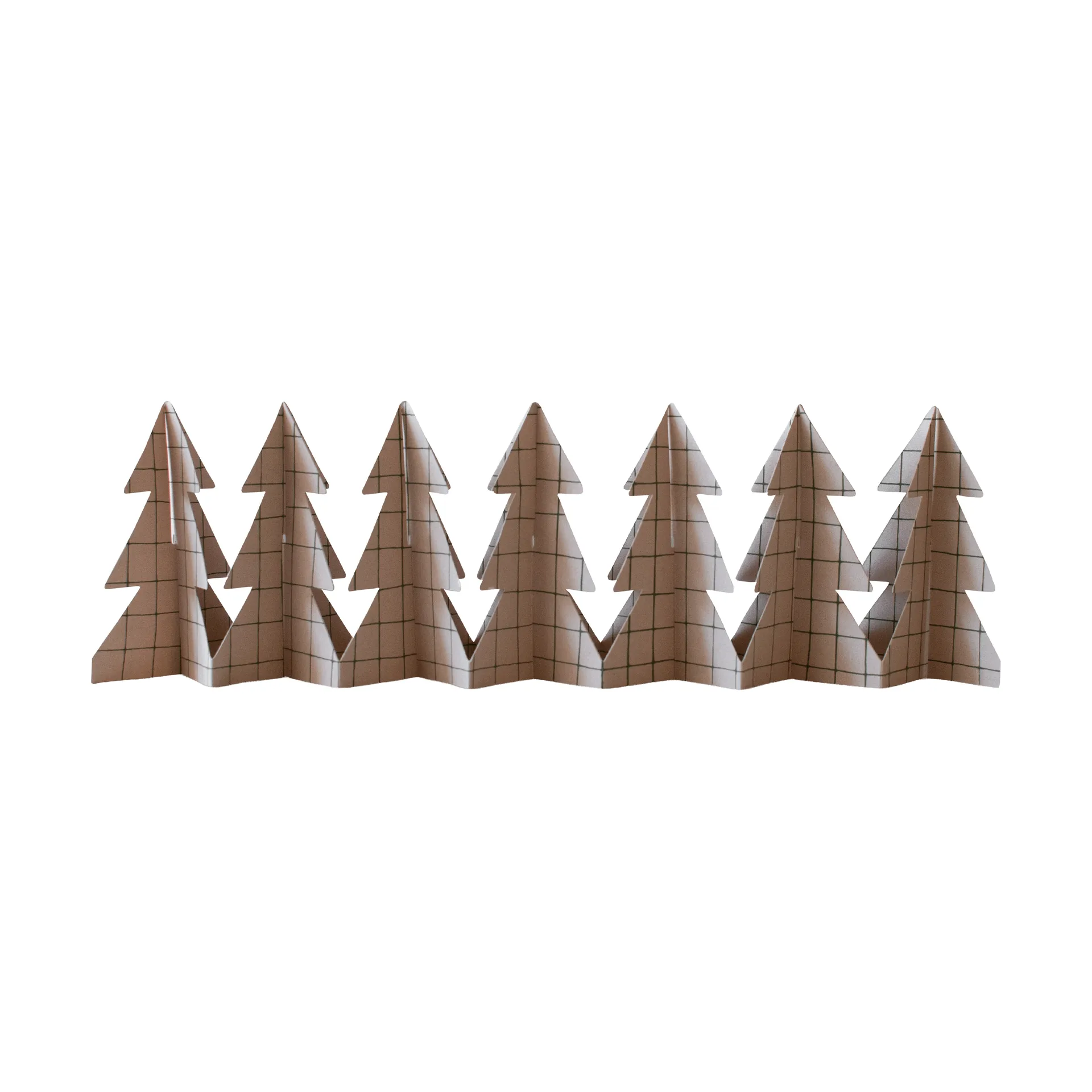 Tree in a row Dekoration 60 cm, Square sand, 12x60 cm DBKD