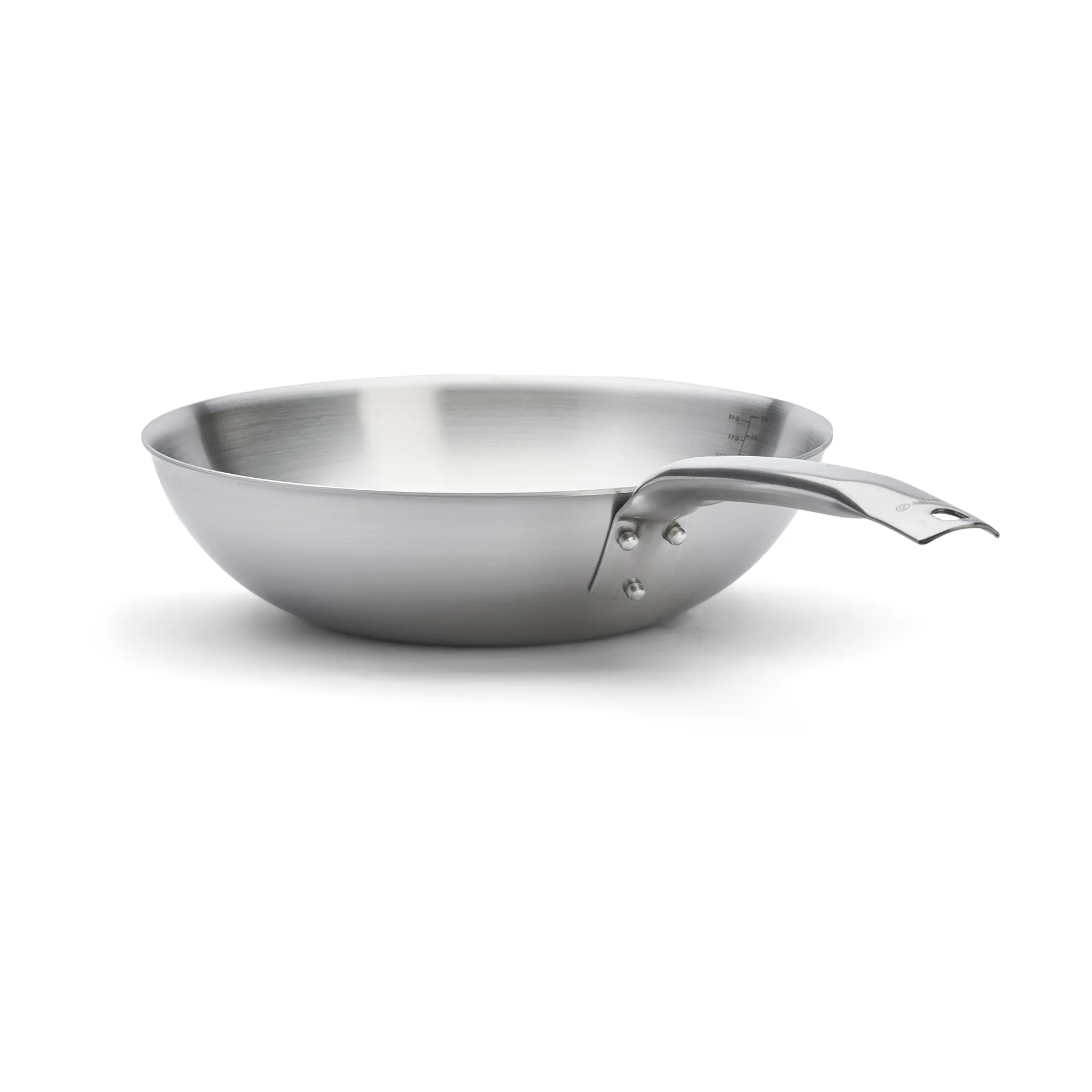 Alchimy wok Edelstahl, Ø28 cm De Buyer