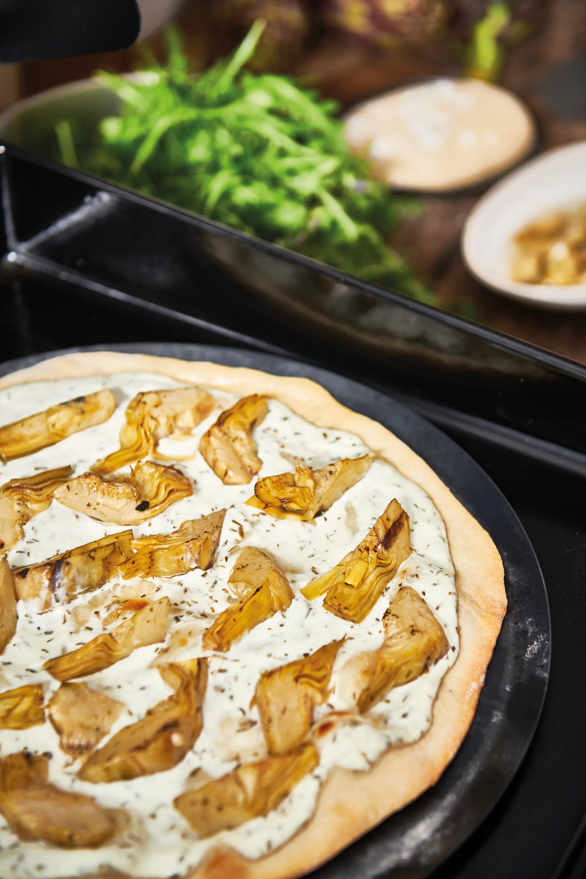 De Buyer Pizzateller aus Kohlenstoffstahl, Ø32cm De Buyer