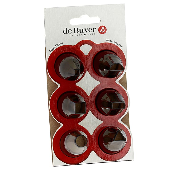 Geometric Tüllset, 6er-Pack De Buyer