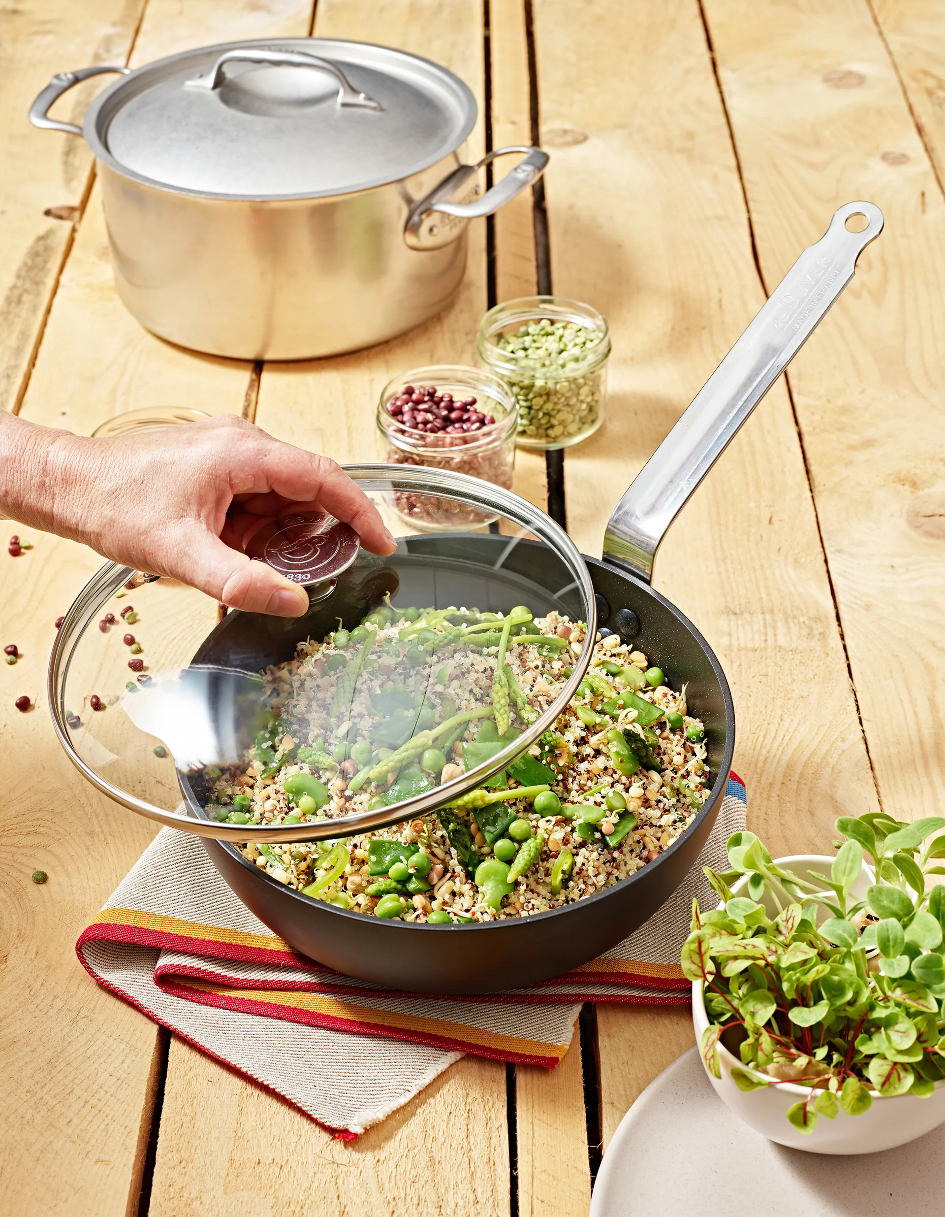 Milady Glas Deckel, Ø24cm De Buyer