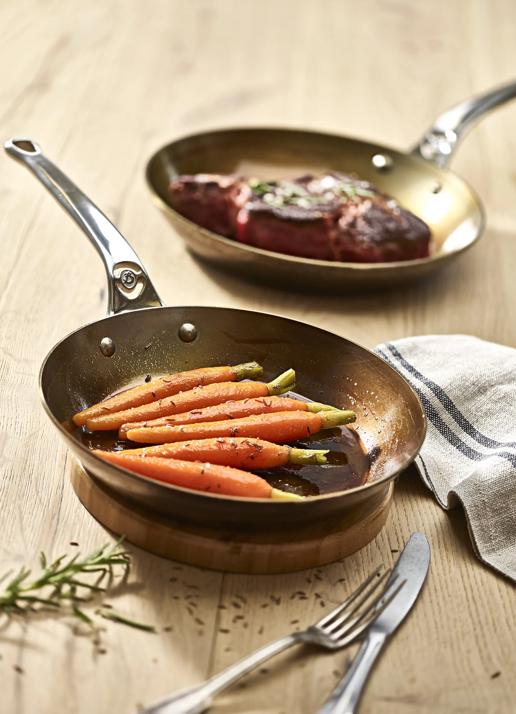 Mineral B Pro Pfanne, 20cm De Buyer