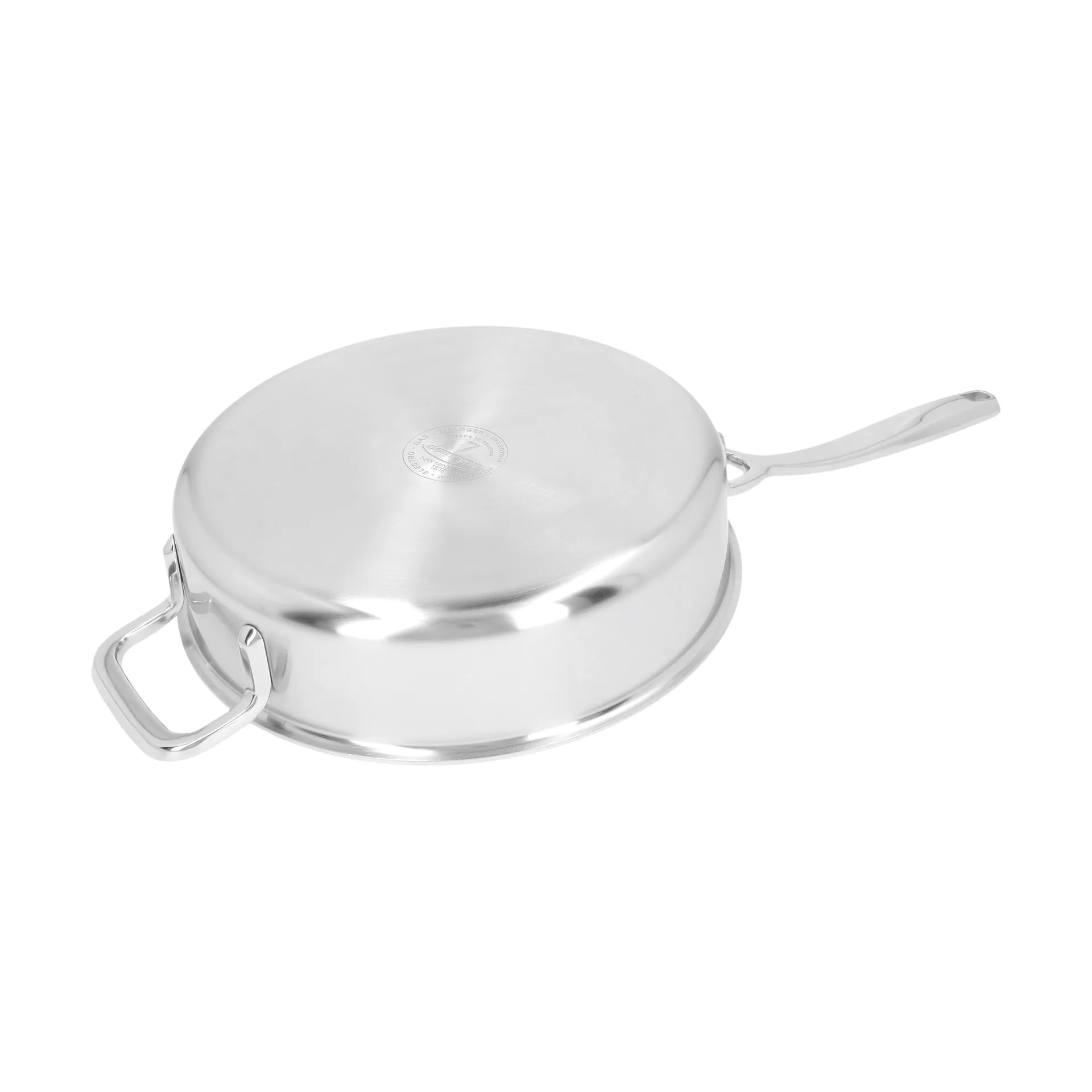 5-Plus Outdoor-Pfanne mit Deckel Edelstahl, Ø24 cm Demeyere