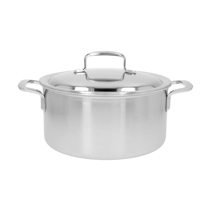 Demeyere 5-Plus Kochtopf niedrig Edelstahl - 5,2 l - Demeyere