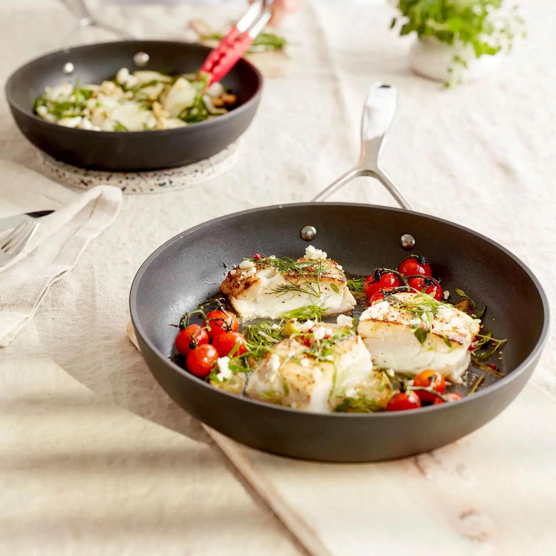 Demeyere Alu Pro 5 Ti-X Pfannenset, 2 Teile Demeyere